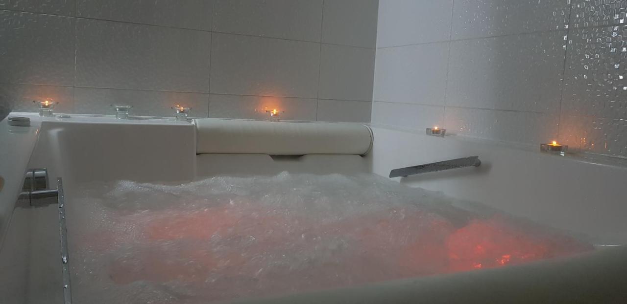 Apartment Plaza ----Wallbox 11Kw 16A ----- Private Spa- Jacuzzi, Infrared Sauna, Luxury Massage Chair, Parking, Entry With Pin 0 - 24H, Free Cancellation 24 Hours Before Check In สลาวอนสกีบรอด ภายนอก รูปภาพ